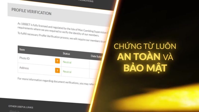 Tính năng bảo mật an toàn cao