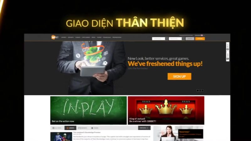 Giao diện thân thiện